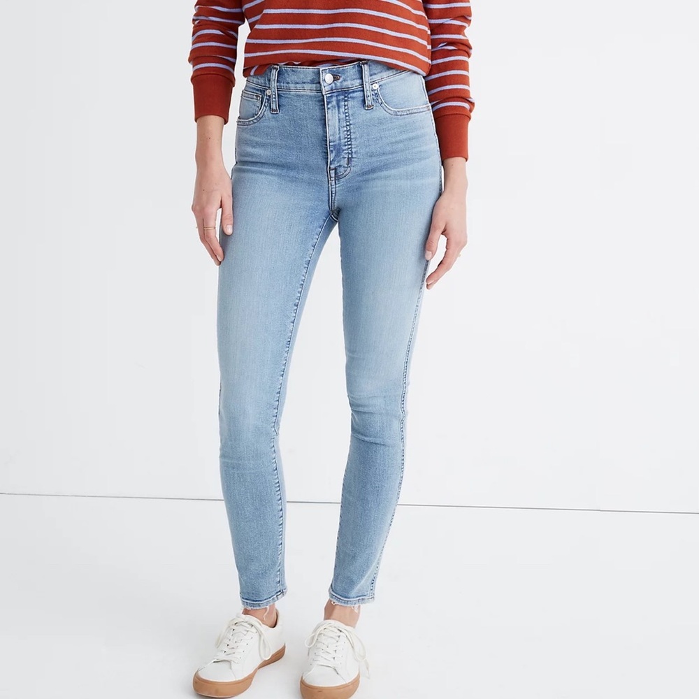 Madewell Skinny Skinny Jeans Wheeler Wash